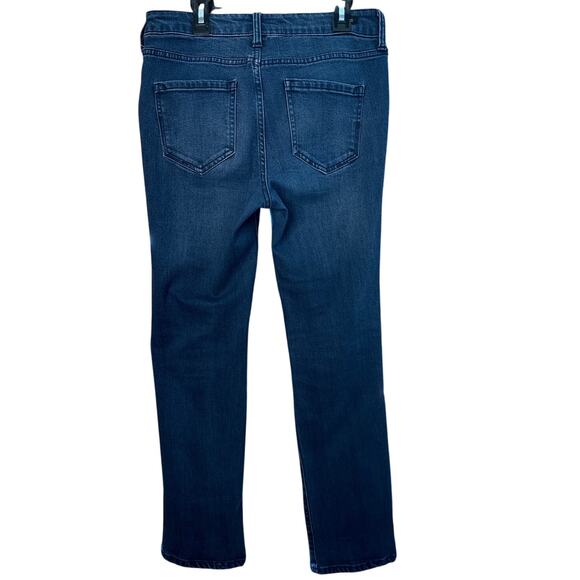 Liverpool Los Angeles/Jean Co EUC ASTRID Crop Jeans Size 4 in Blue - Picture 2 of 6